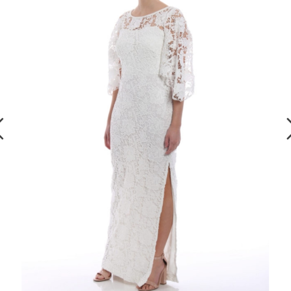 Lauren Ralph Lauren Razona Lace Dress Blush Size 10